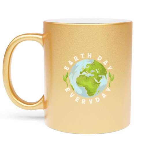 Earth Day Everyday Earth Day Metallic Mugs