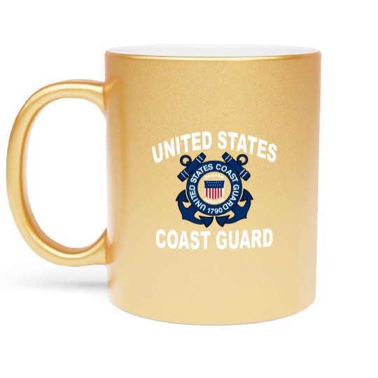Us Coast Guard Uscg Alumni And Metallic Mugs