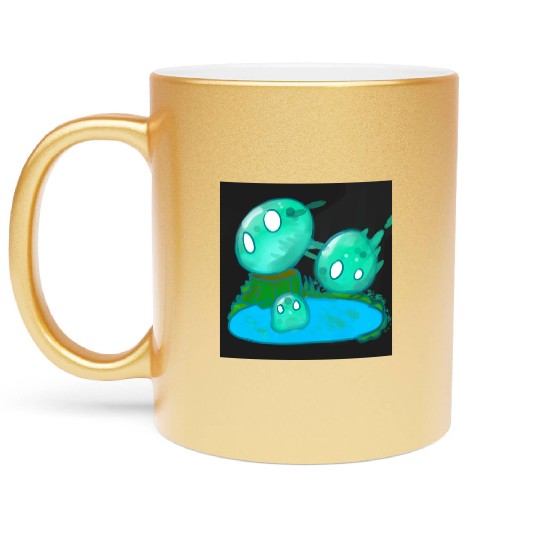 Swamp Slime Metallic Mugs
