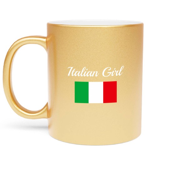 Italian Flag Italy Pride Italian-American Metallic Mugs