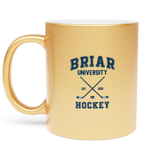 Briar U Hockey Off Campus Graham 44 Two Side Metallic Mugs