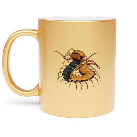 Illustration Insect Metallic Mugs
