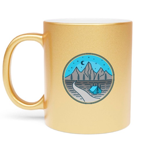 Mountain Nightwing Metallic Mugs