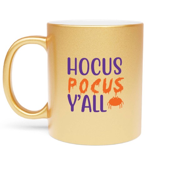 Hocus Pocus Y all Halloween Costumes For Women Metallic Mugs