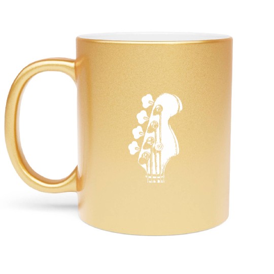 Guitar Classic Rock & Roll Guitar Lover Guitar Metallic Mugs