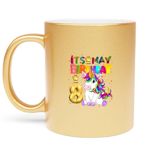 Uorn Party Animal 8Th Uorn Metallic Mugs