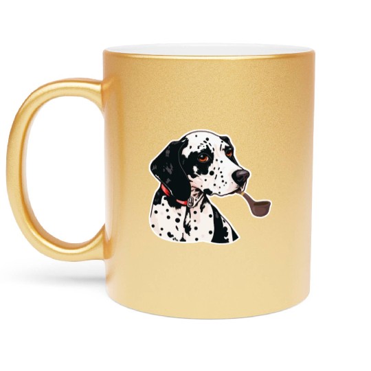 Dalmatian Tabacco Metallic Mugs