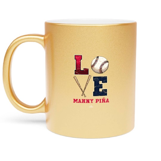Love Ny A Ny A Atlanta Mlbpa Metallic Mugs
