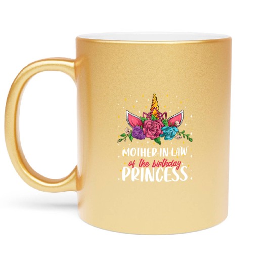 Mother-In-Law Of The Princess Uorn Metallic Mugs
