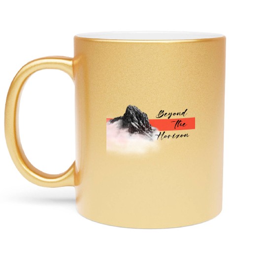 Beyond the Horizon Metallic Mugs