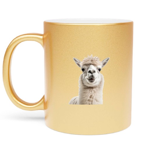Sweet Lama Lilly Metallic Mugs