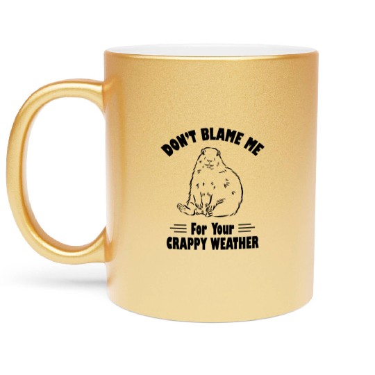 Groundhog Metallic Mugs