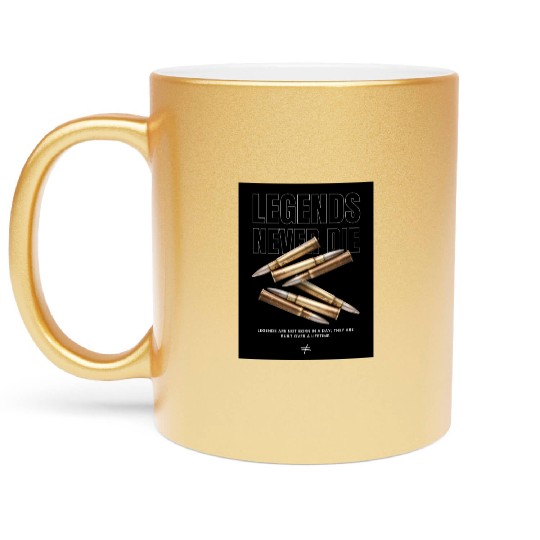 Legends Never Die Metallic Mugs