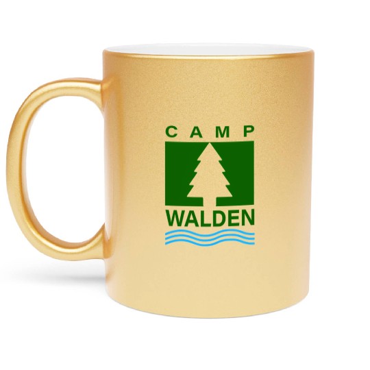 Camp Walden Pocket Summer Camp Metallic Mugs