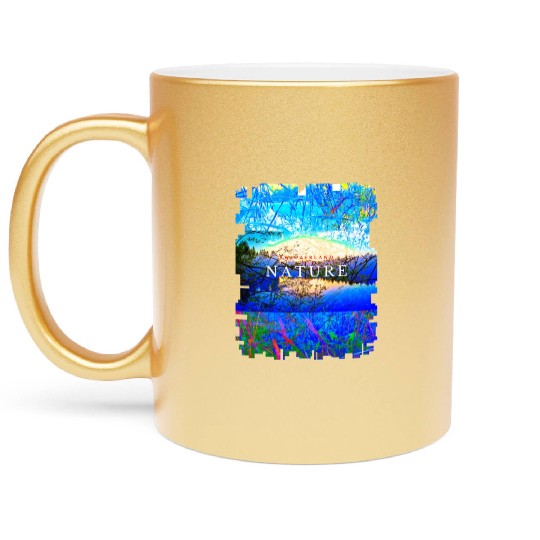 Switzerland nature Metallic Mugs