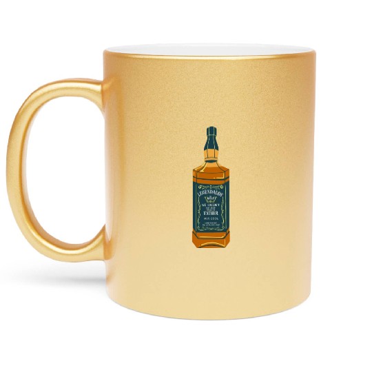 Legendaddy (Happy Father's Day) Metallic Mugs