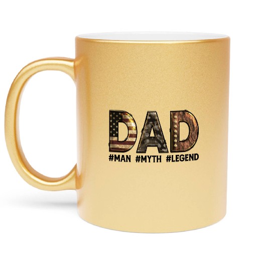 american dad Metallic Mugs