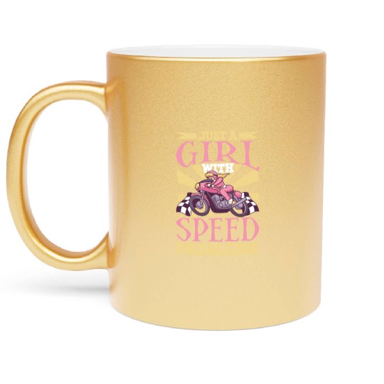 Dirt Bike Dirt Bike Riding Motocross Dirt Biking Metallic Mugs