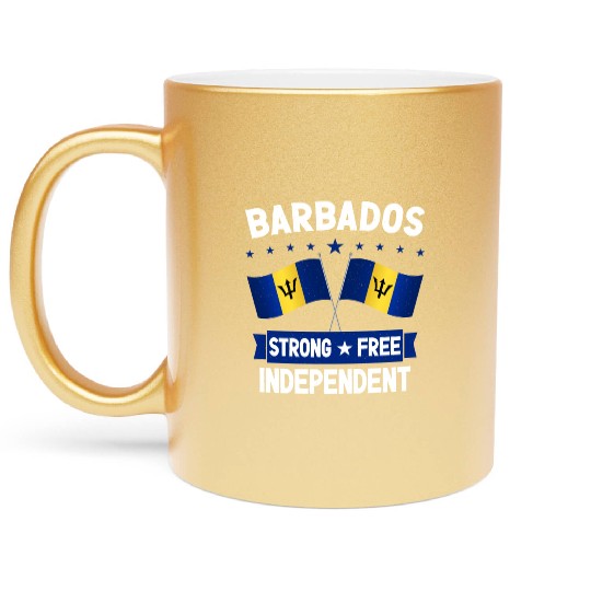 Barbados Metallic Mugs