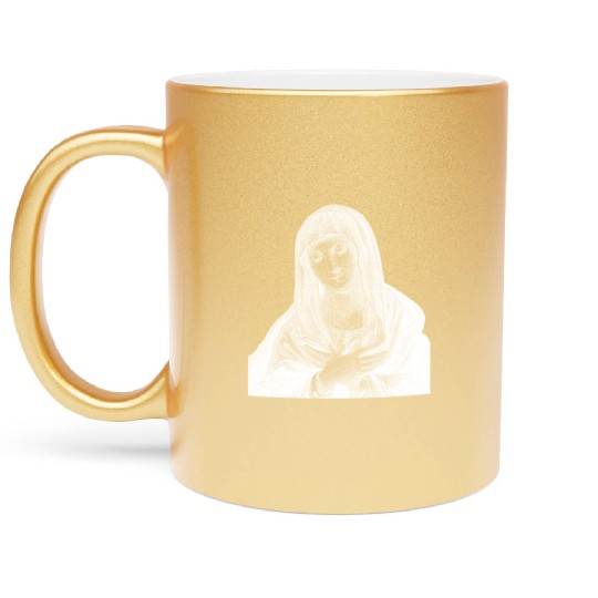 Our Lady Of Guadalupe Virgin Mary Metallic Mugs