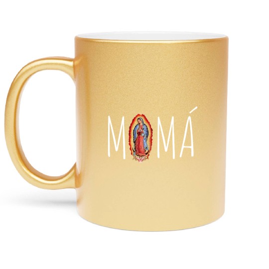 Our Lady Of Guadalupe Virgin Mary Metallic Mugs