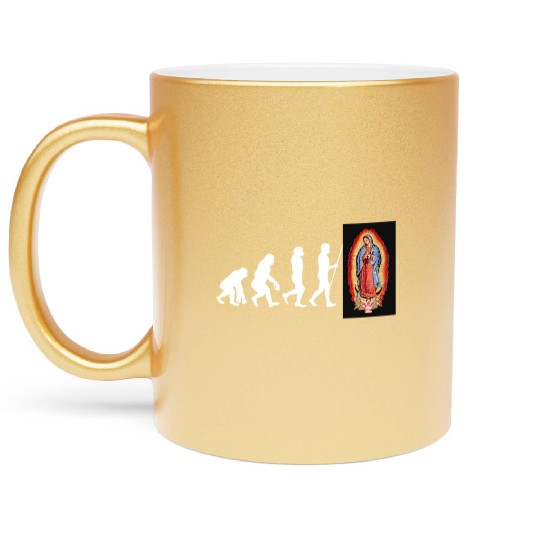 Our Lady Of Guadalupe Virgin Mary Metallic Mugs