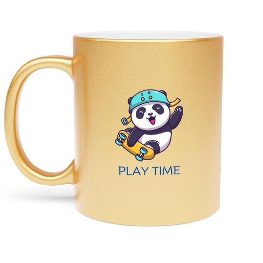 Play Time Metallic Mugs