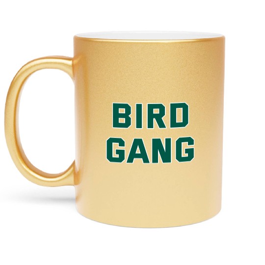 Bird Gang Metallic Mugs
