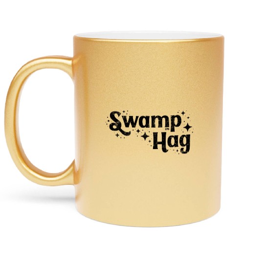 Swamp Hag Black Metallic Mugs