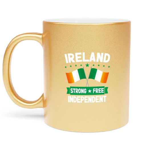 Ireland Metallic Mugs