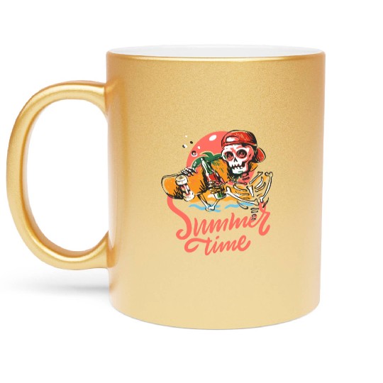 Sun-Kissed Summer: Embrace the Vibrance Metallic Mugs