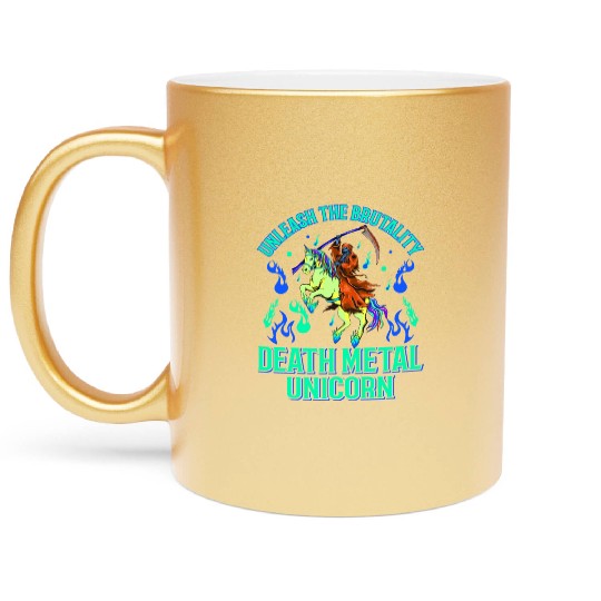 Goth Rock Satan Girl Woman Festivals Death Metal Metallic Mugs