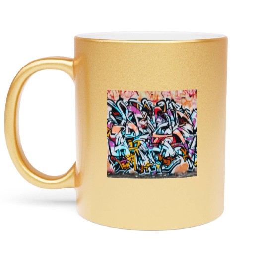 Graffiti Art Metallic Mugs