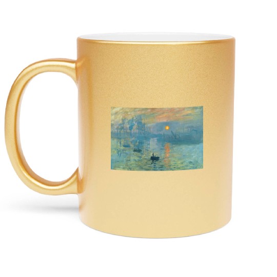Bitcoin Coin-Crypto Painting Metallic Mugs