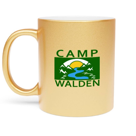 Camp Walden An Adventure A Summer Camp Metallic Mugs