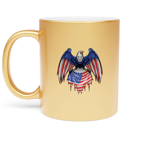 American Pride Metallic Mugs