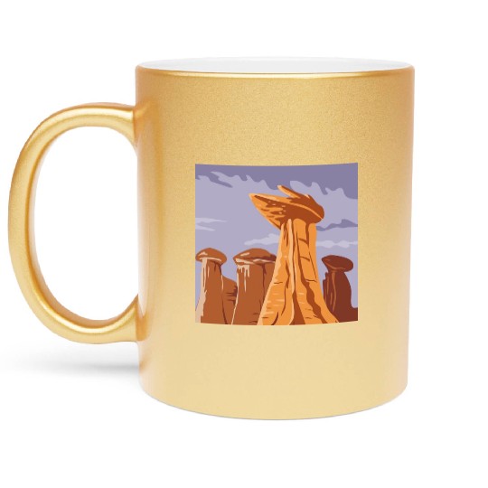 DESIGNAhShiSiePah Wilderness San Juan County New Metallic Mugs