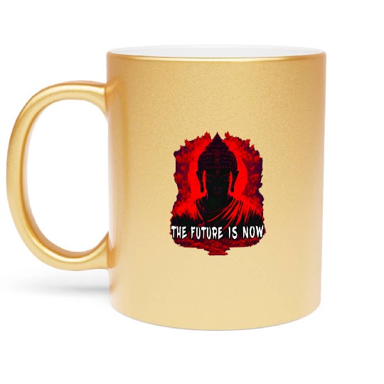 The Future is Now Metallic Mugs