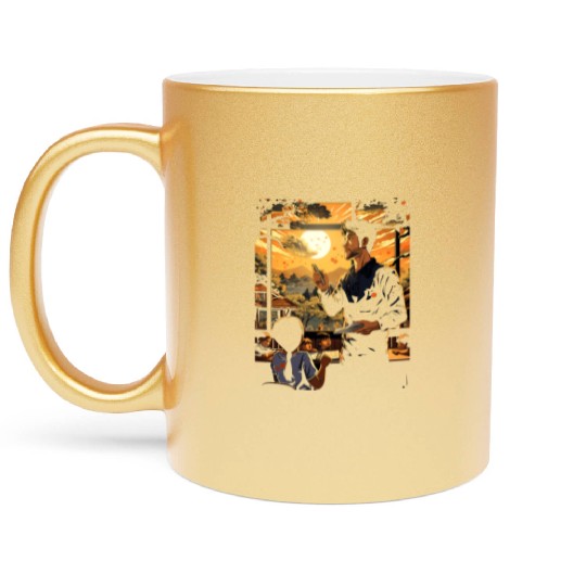 Back to School Pre-K Kindergarten Teacher Student Metallic Mugs