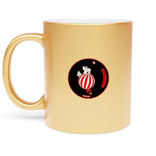 Cute Polar Cubs & Crafty Crab Meme By Abby Anime Metallic Mugs