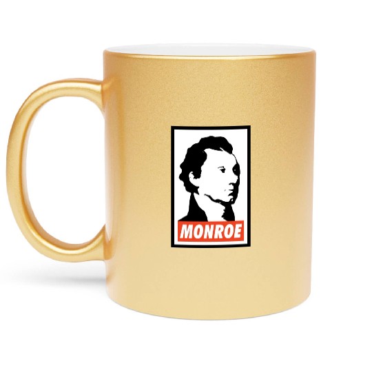 James Monroe Metallic Mugs