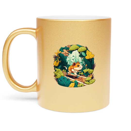 Hamster Adventure Jungle Marathon with Talking Metallic Mugs