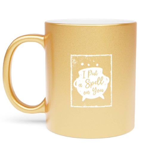 I put a Spell on you - Witchcraft Metallic Mugs