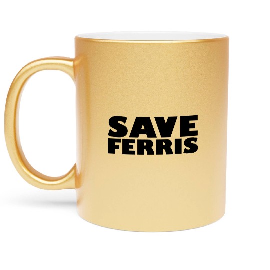 Save Ferris 70s Metallic Mugs
