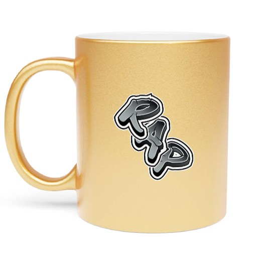 Rap Graffiti nature Copy Metallic Mugs
