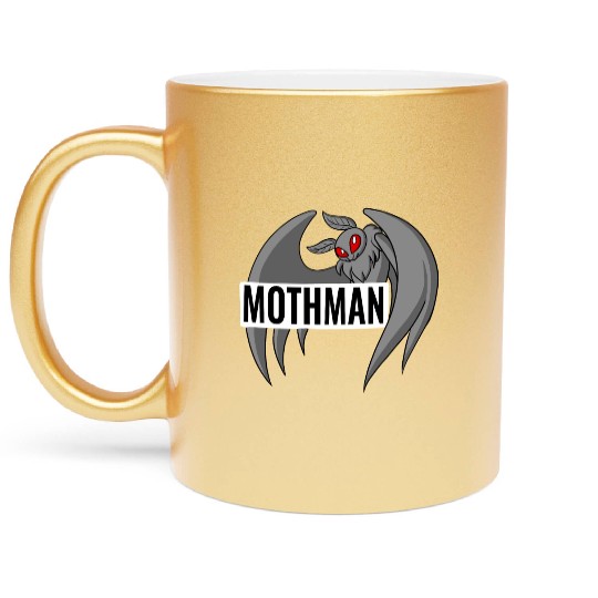 Mothman Metallic Mugs
