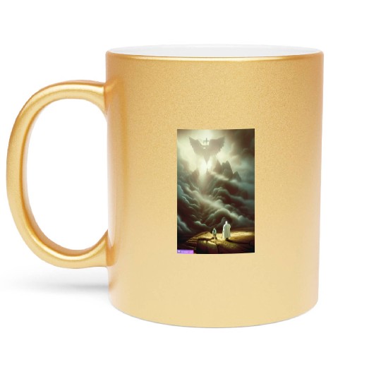 Ai technology using human thoughts Metallic Mugs