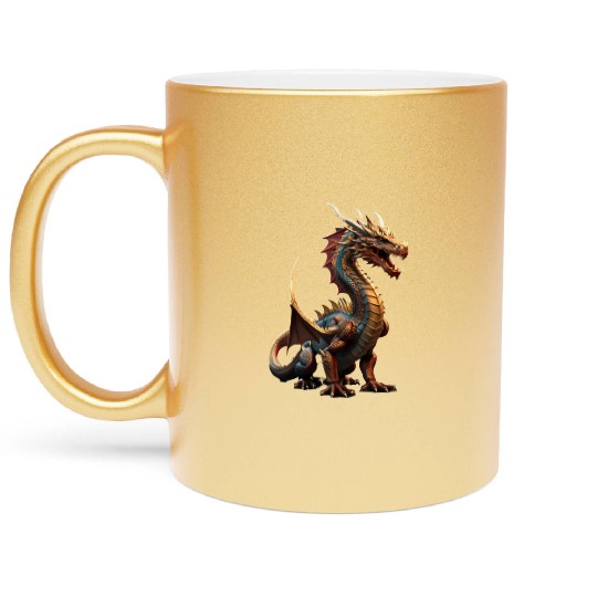 Winged Beast Metallic Mugs