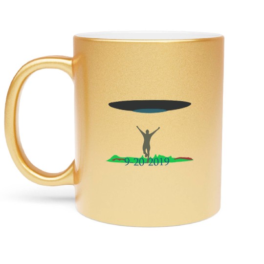 Area 51 Raid by sirtoddington Metallic Mugs