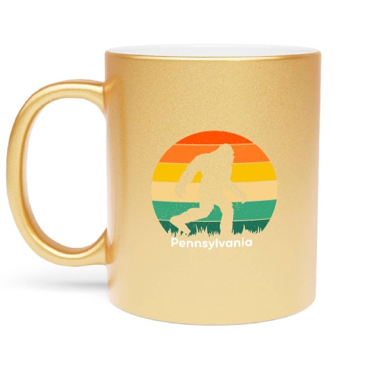 Pennsylvania Metallic Mugs